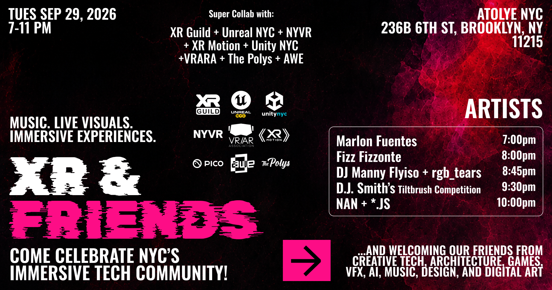 Campaign cover image for XR & Friends Party
