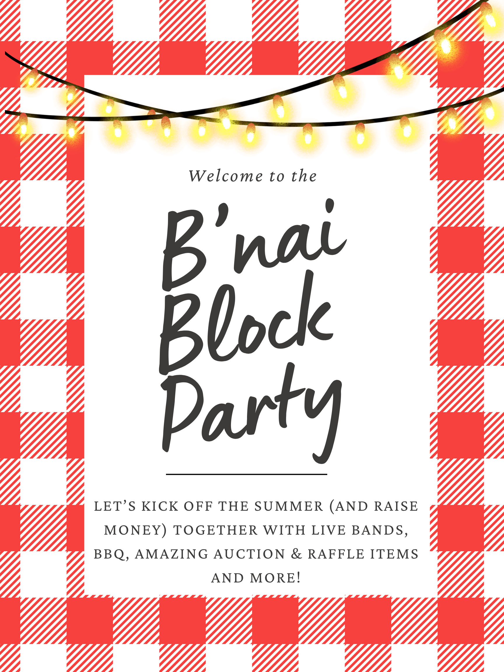 Campaign cover image for B’nai Block Party 2026