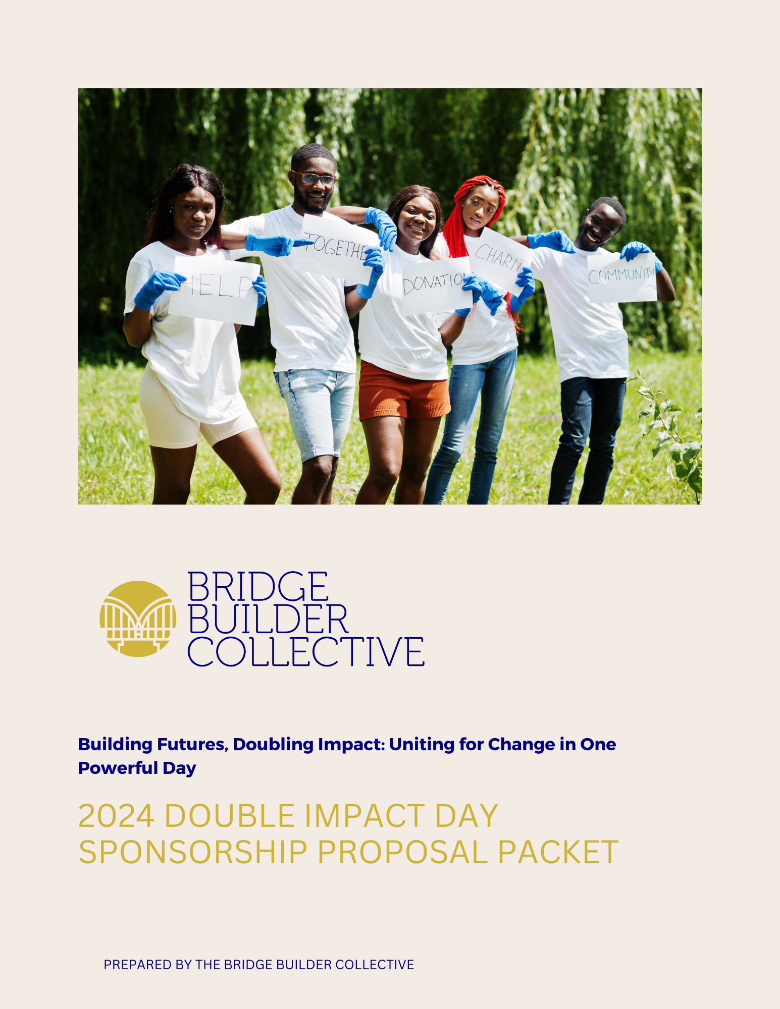 Campaign cover image for The Bridge Builder Collective's Double Impact Day