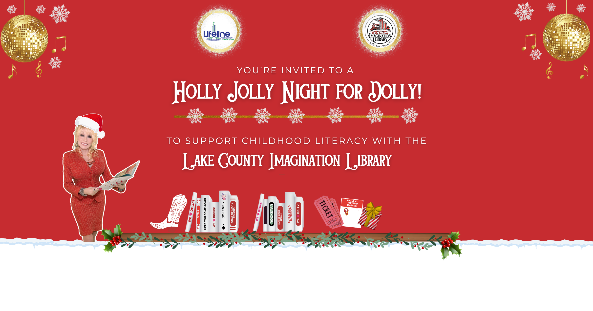 Campaign cover image for Holly Jolly Night for Dolly
