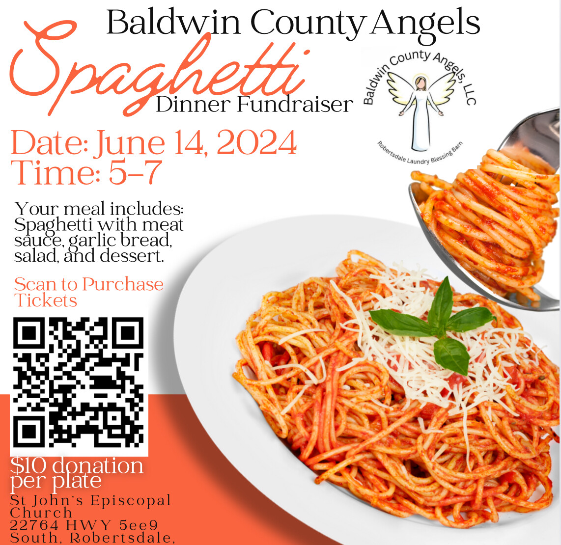 Campaign cover image for Spaghetti Dinner 2024