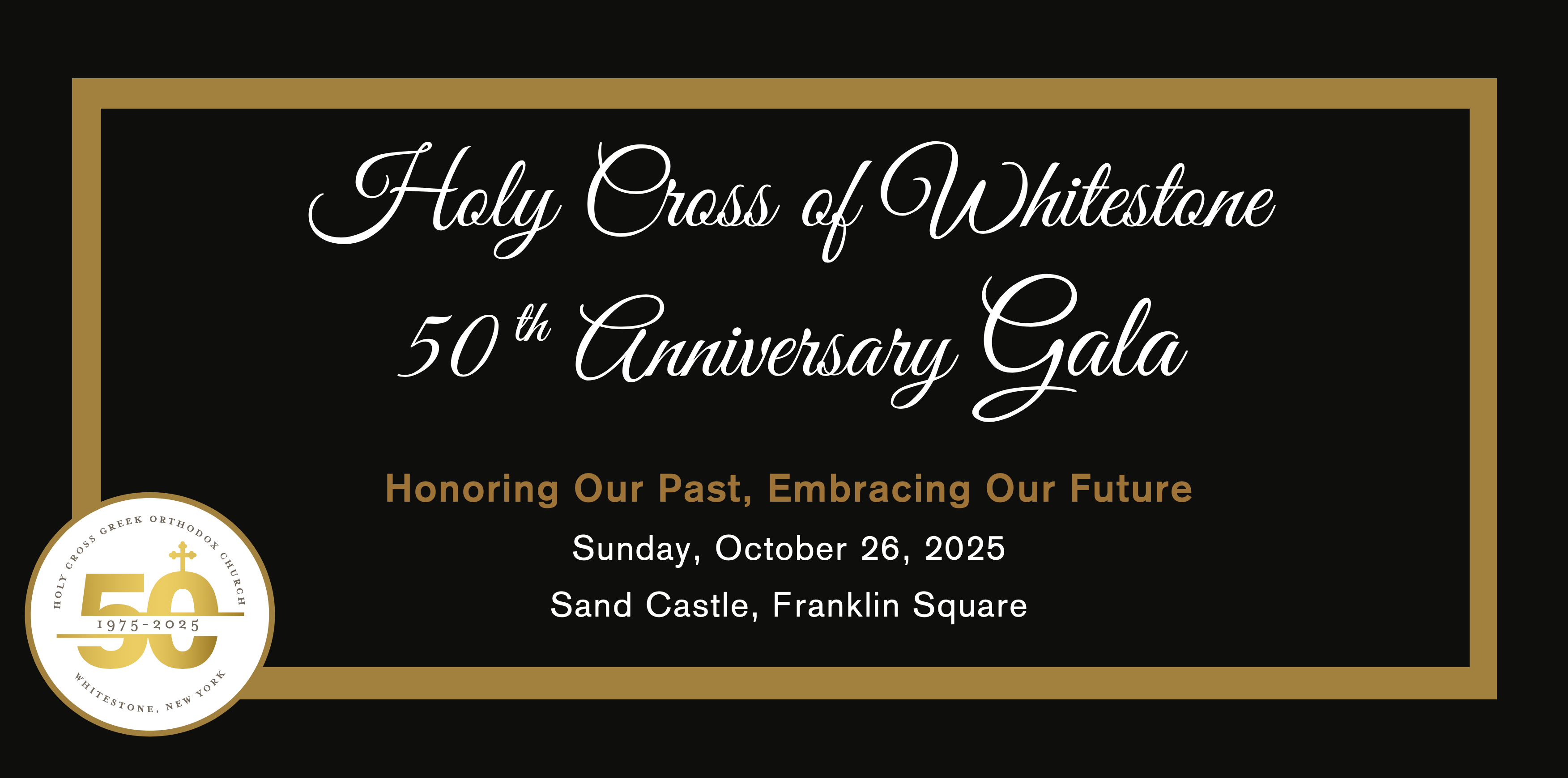 Campaign cover image for Holy Cross of Whitestone 50th Anniversary Gala