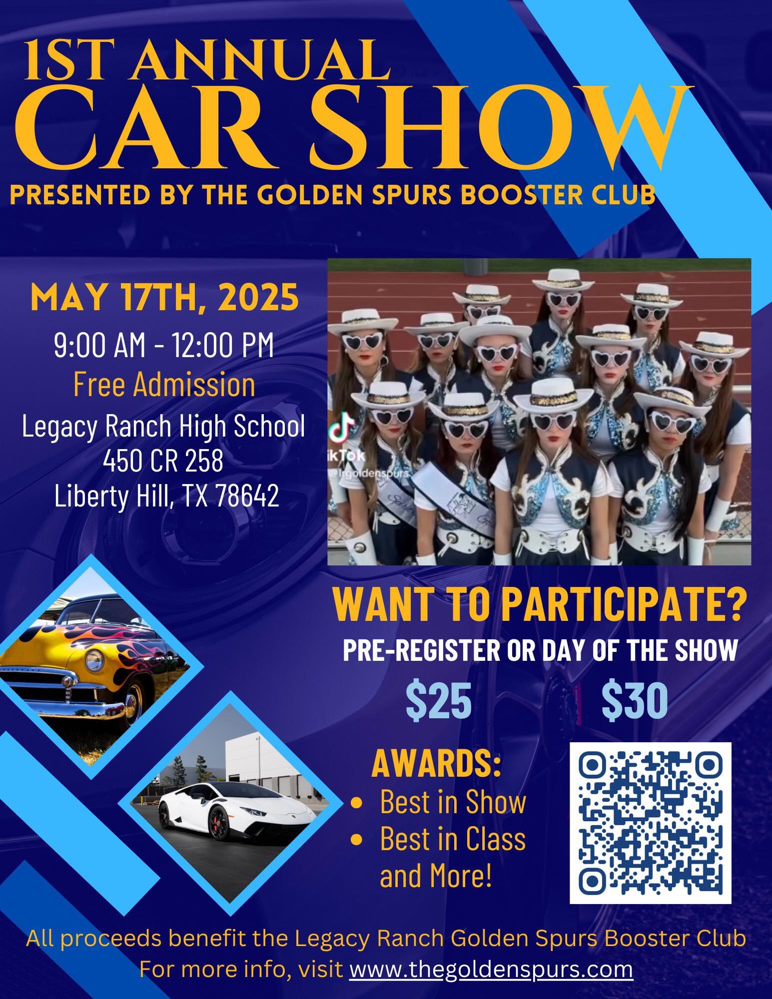 Campaign cover image for 1st Annual Car Show