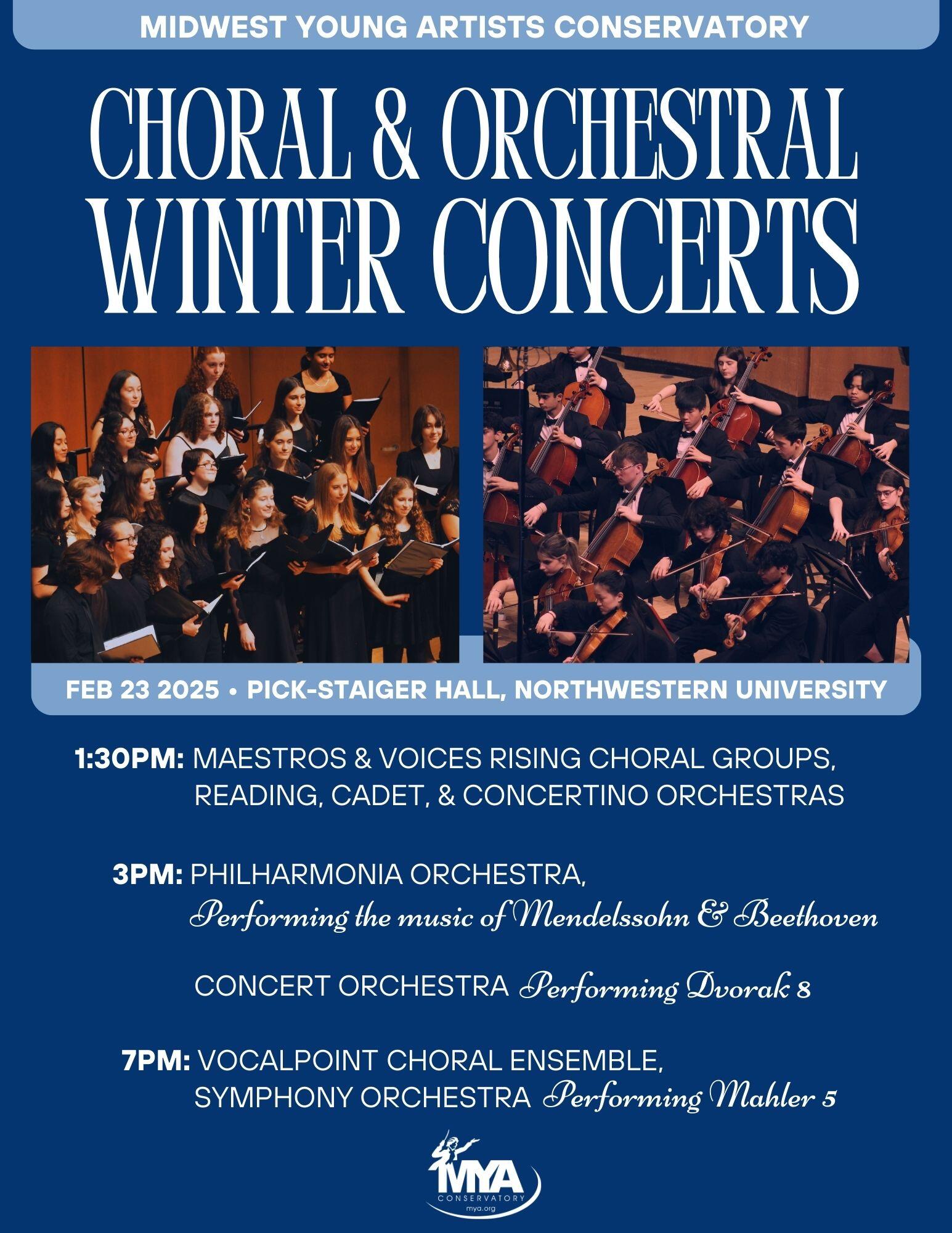 Campaign cover image for 2025 Choral & Orchestral Winter Concerts