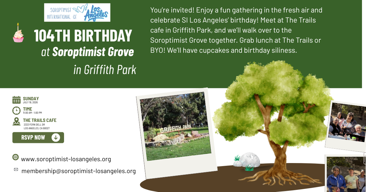 Campaign cover image for Celebrate SILA's 104th Birthday at Griffith Park