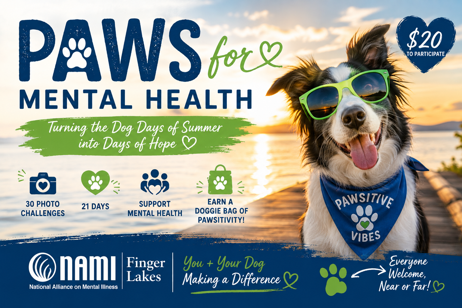 Campaign cover image for Paws for Mental Health