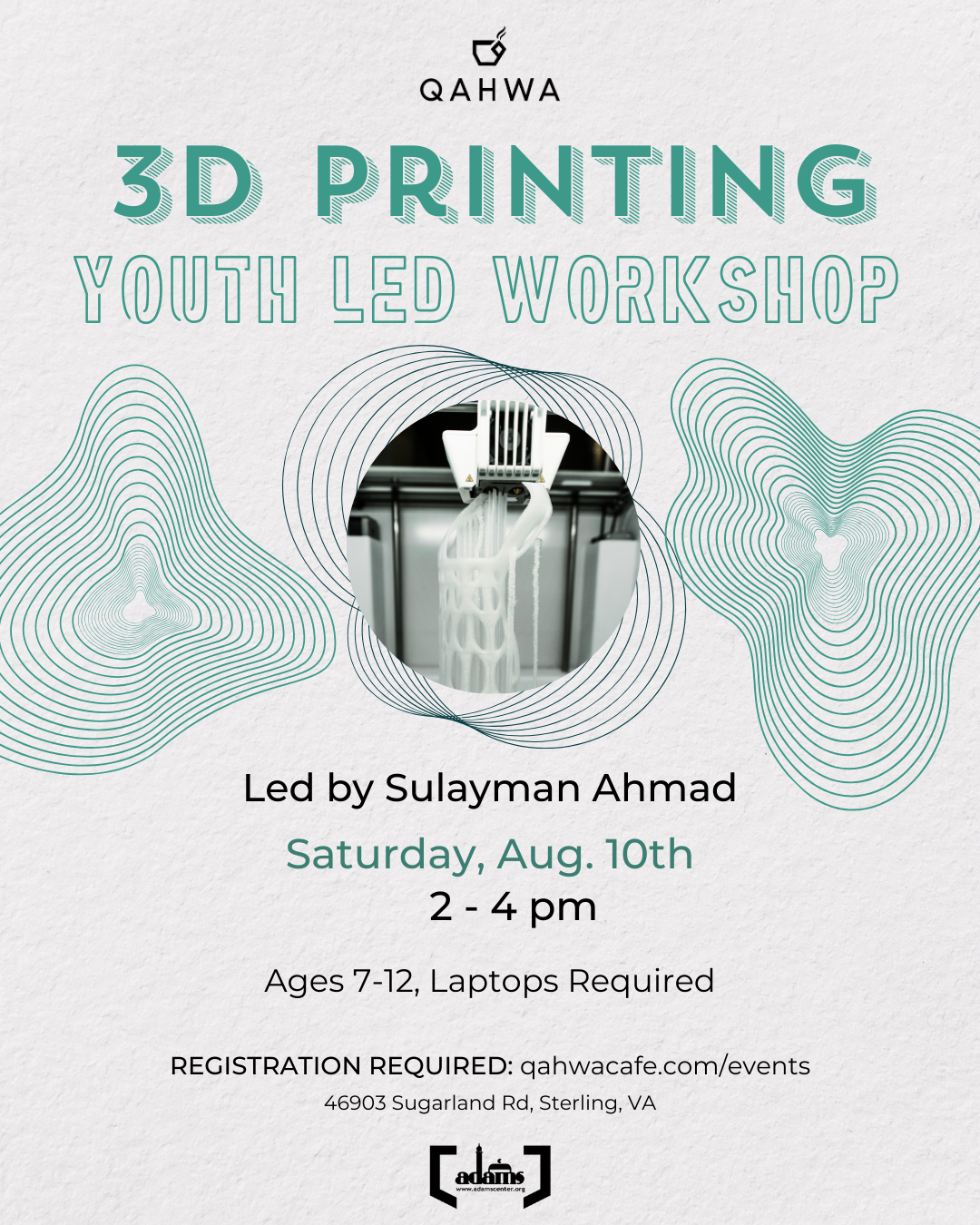 Campaign cover image for 3D Printing Workshop