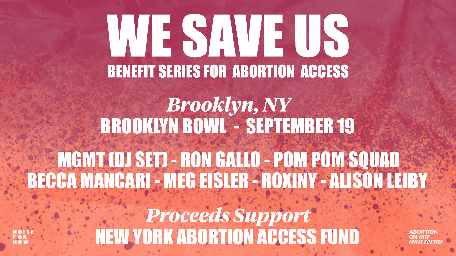 Campaign cover image for WE SAVE US - BROOKLYN