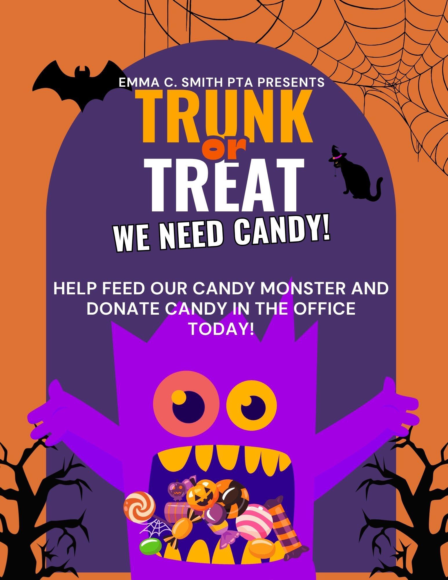 Campaign cover for Trunk or Treat Candy Donation Fund!
