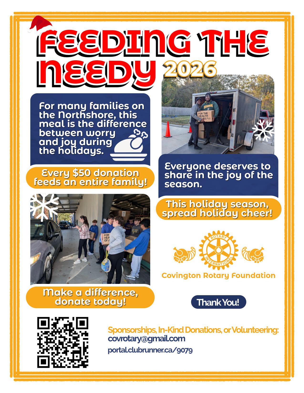 Campaign cover for Feeding the Needy 2026