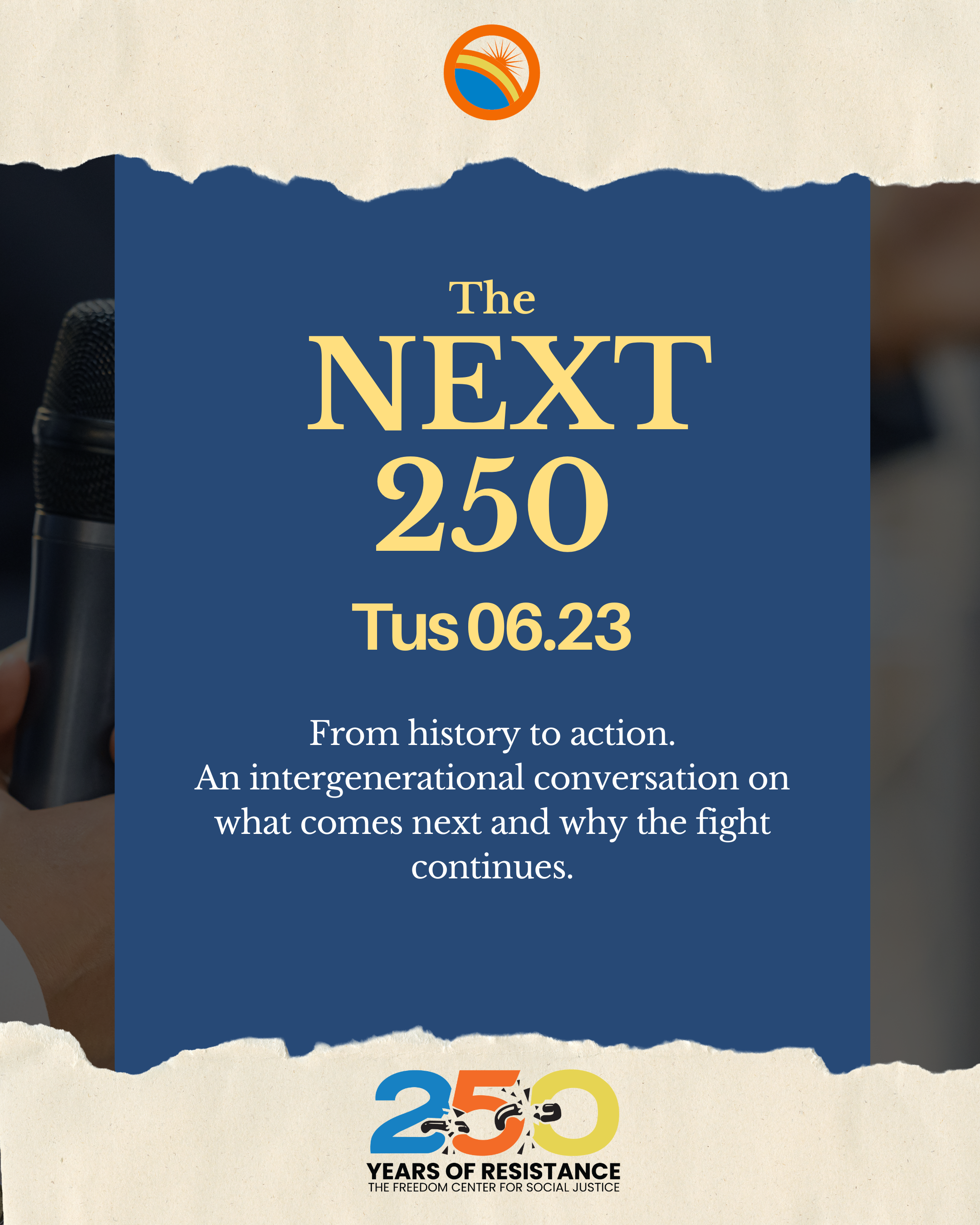 Campaign cover image for The Next 250: Virtual Town Hall