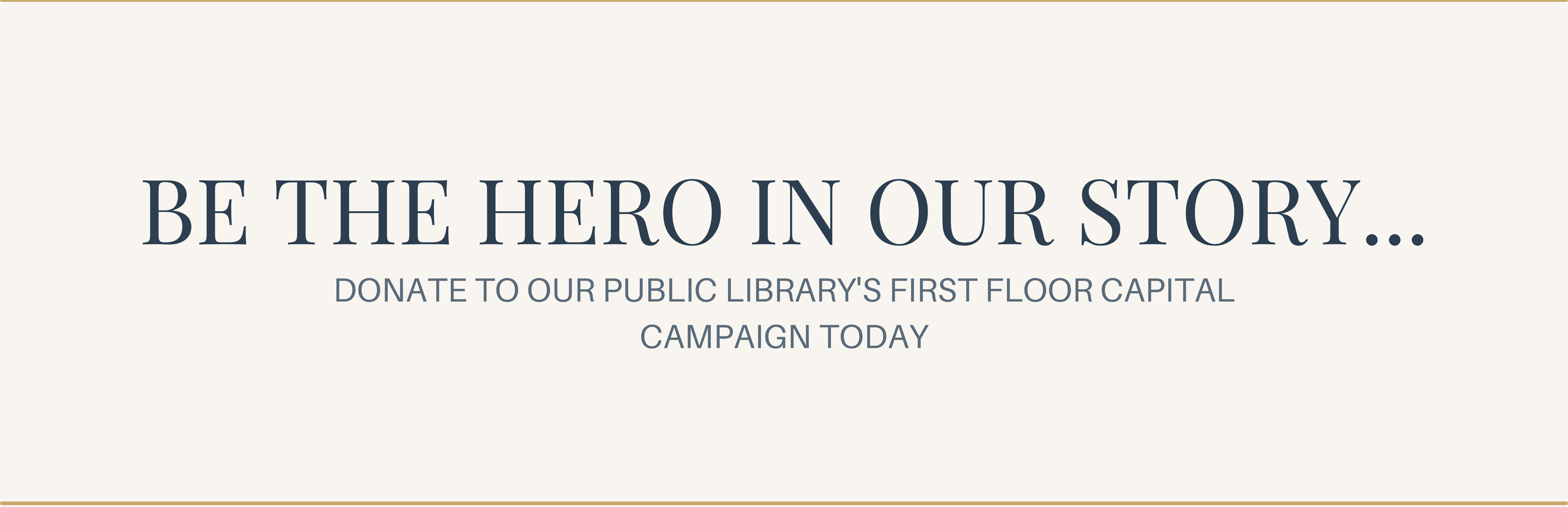Campaign cover image for Menomonee Falls Public Library Capital Campaign