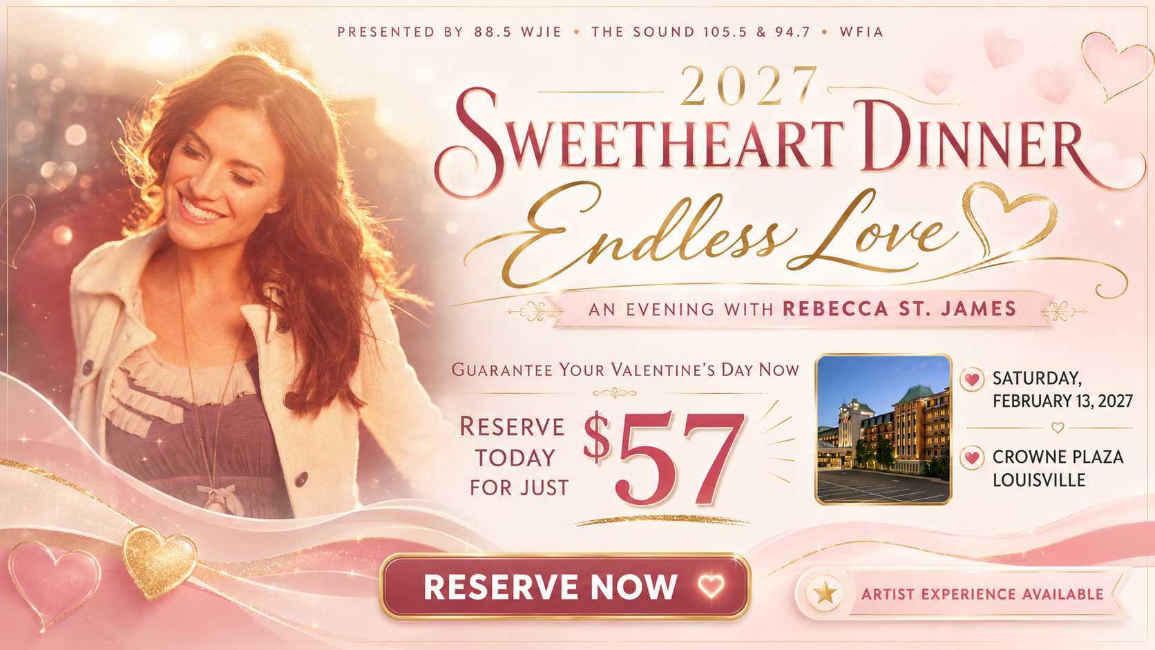 Campaign cover image for Sweetheart Dinner 2027 (Monthly)