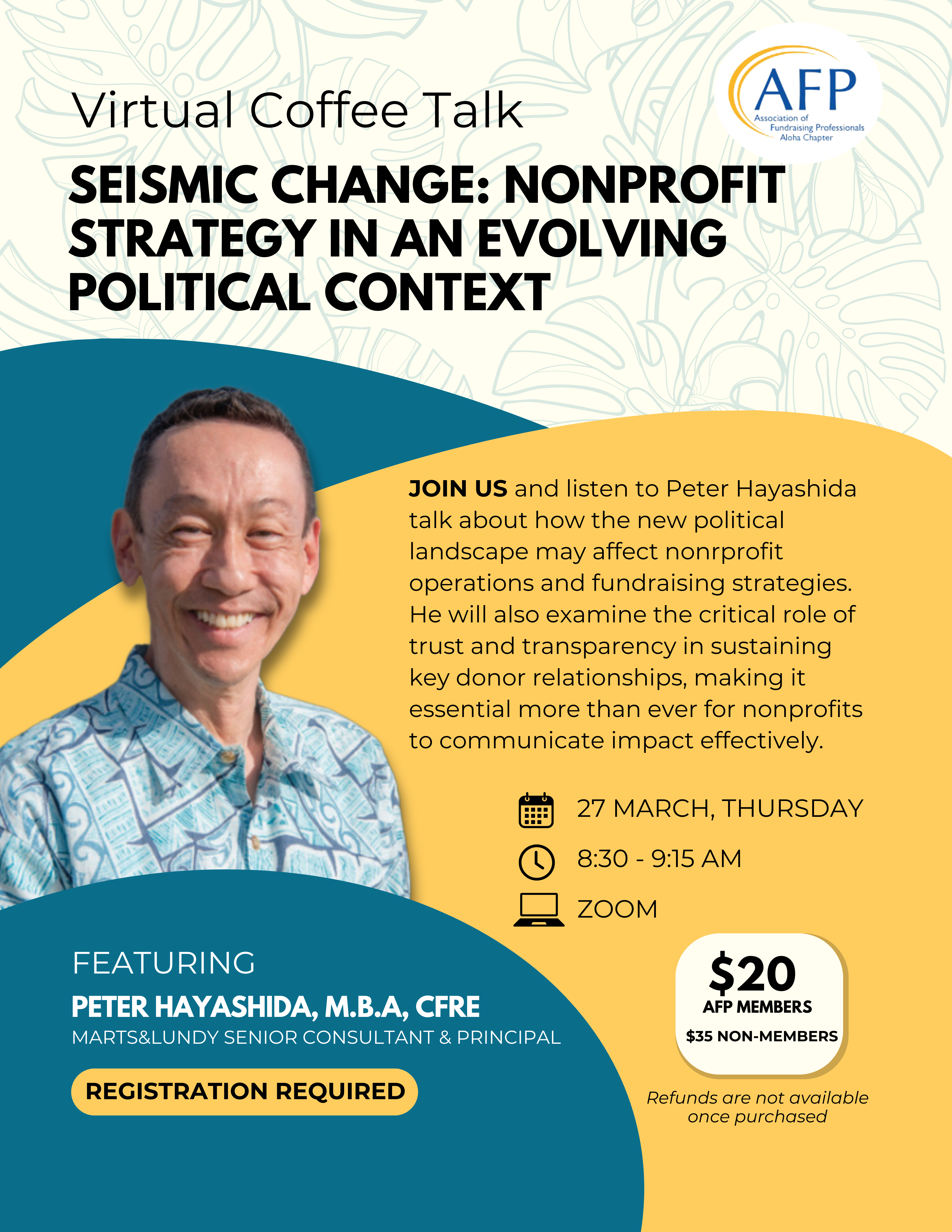 Campaign cover image for Seismic Change: Nonprofit Strategy in An Evolving Political Context