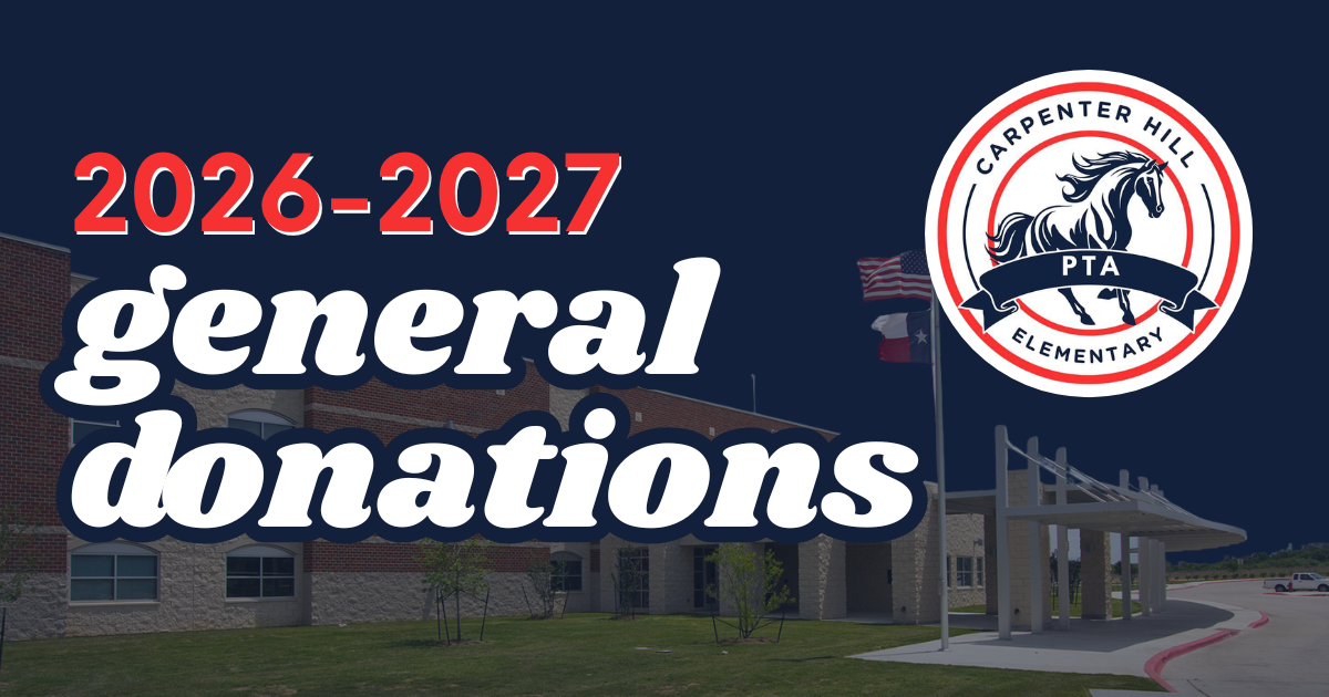 Campaign cover for 2026 - 2027 CHES PTA Donations
