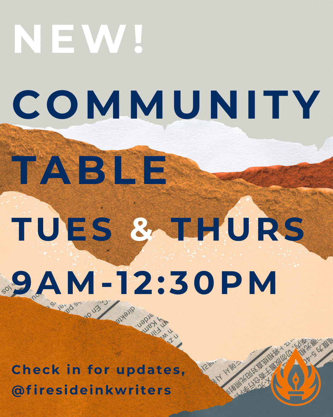 Campaign cover image for Community Table: Co-Working Space for Writers