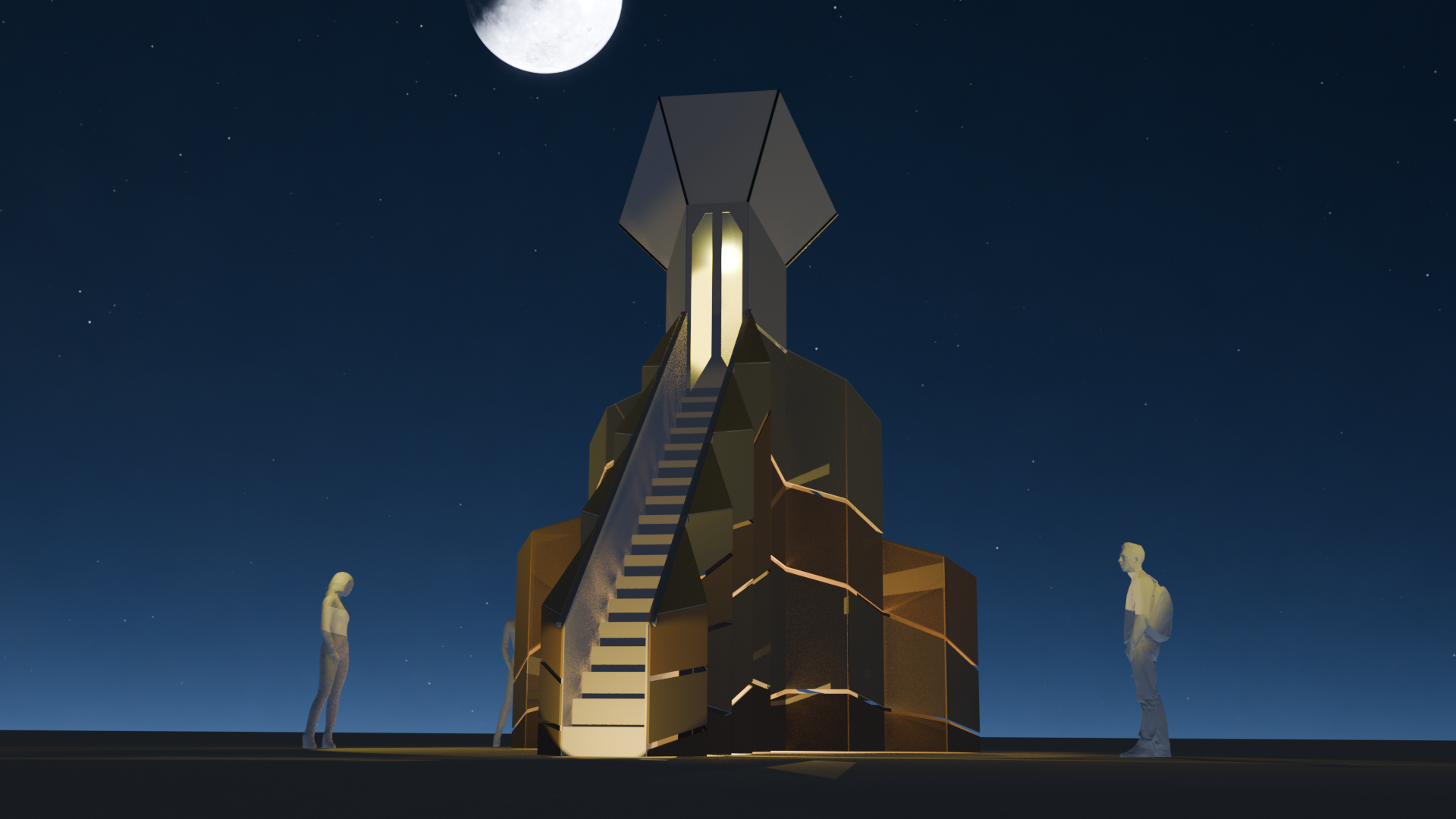 Campaign cover image for ON HIGH - Burning Man 2026 Fiery Art Piece