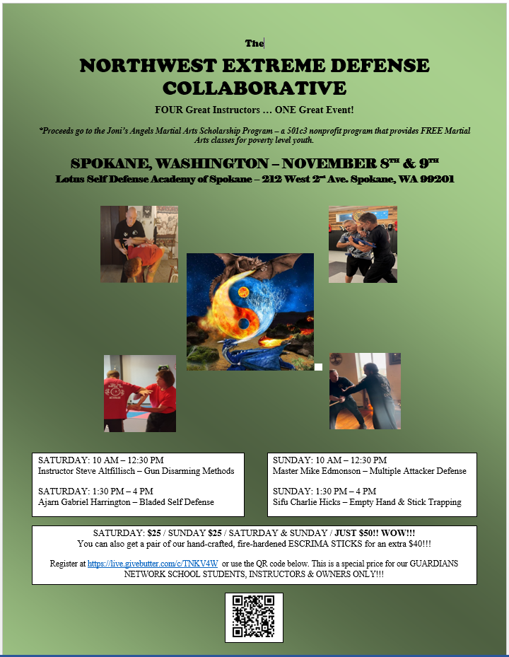 Campaign cover image for The Northwest Extreme Defense Collaborative -  Ages 14+