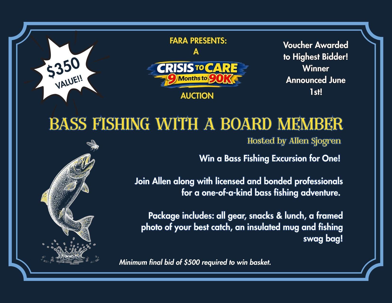 Campaign cover image for Go Fishing With a Board Member