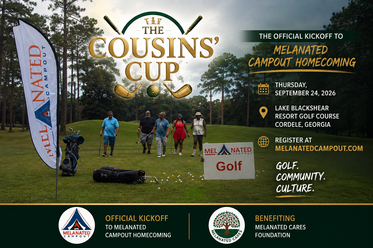 Campaign cover image for Cousins Cup- Charity Golf Tournament