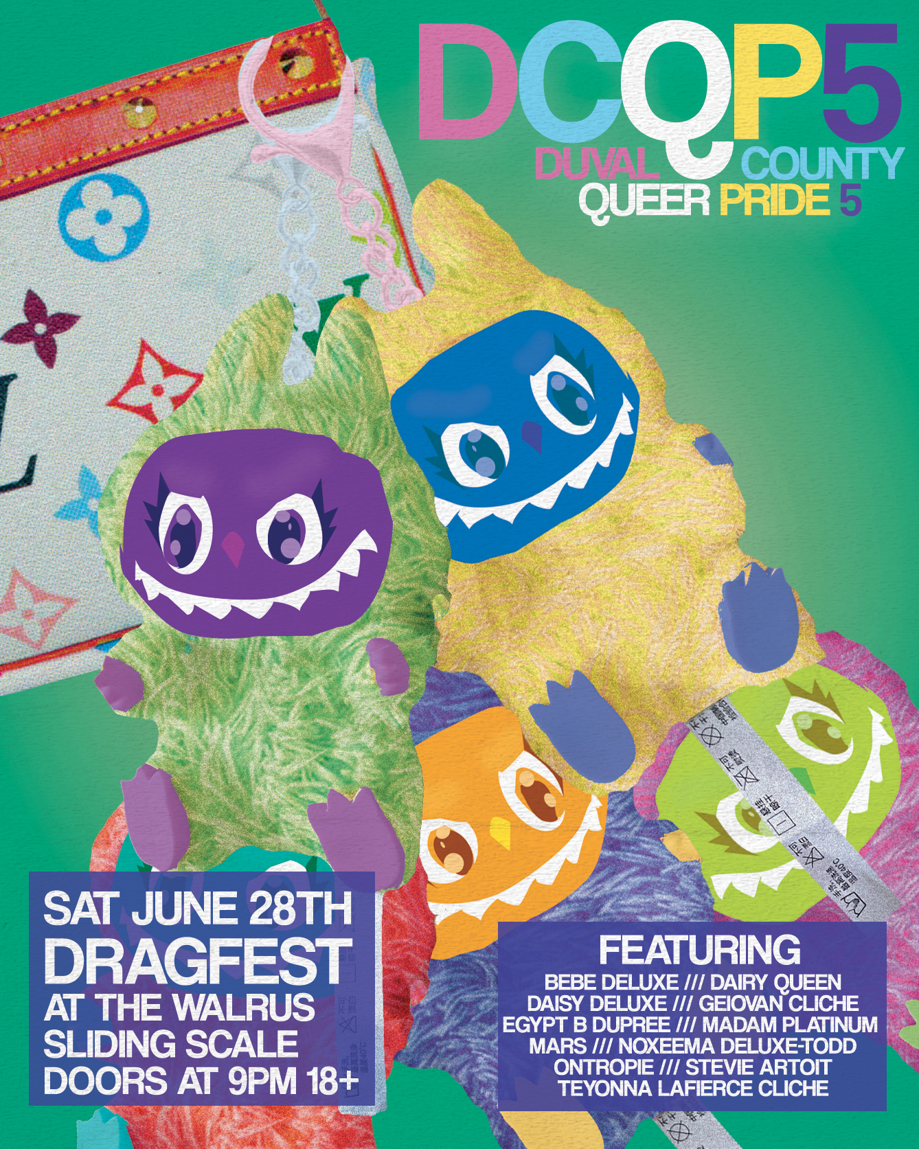 Campaign cover image for DCQP 5 presents : DRAG FEST! SAT JUNE 28!