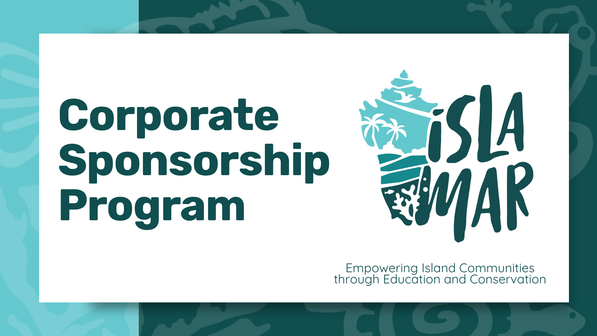 Campaign cover image for Isla Mar Corporate Sponsorships
