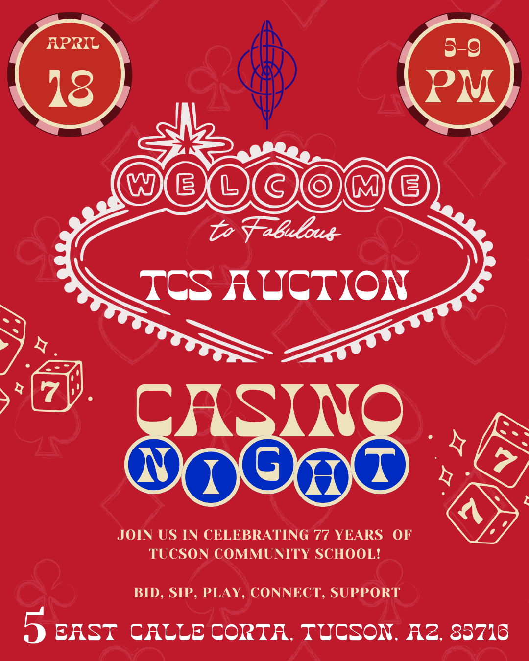 Campaign cover image for 77th TCS Annual Auction: Lucky Number 7!