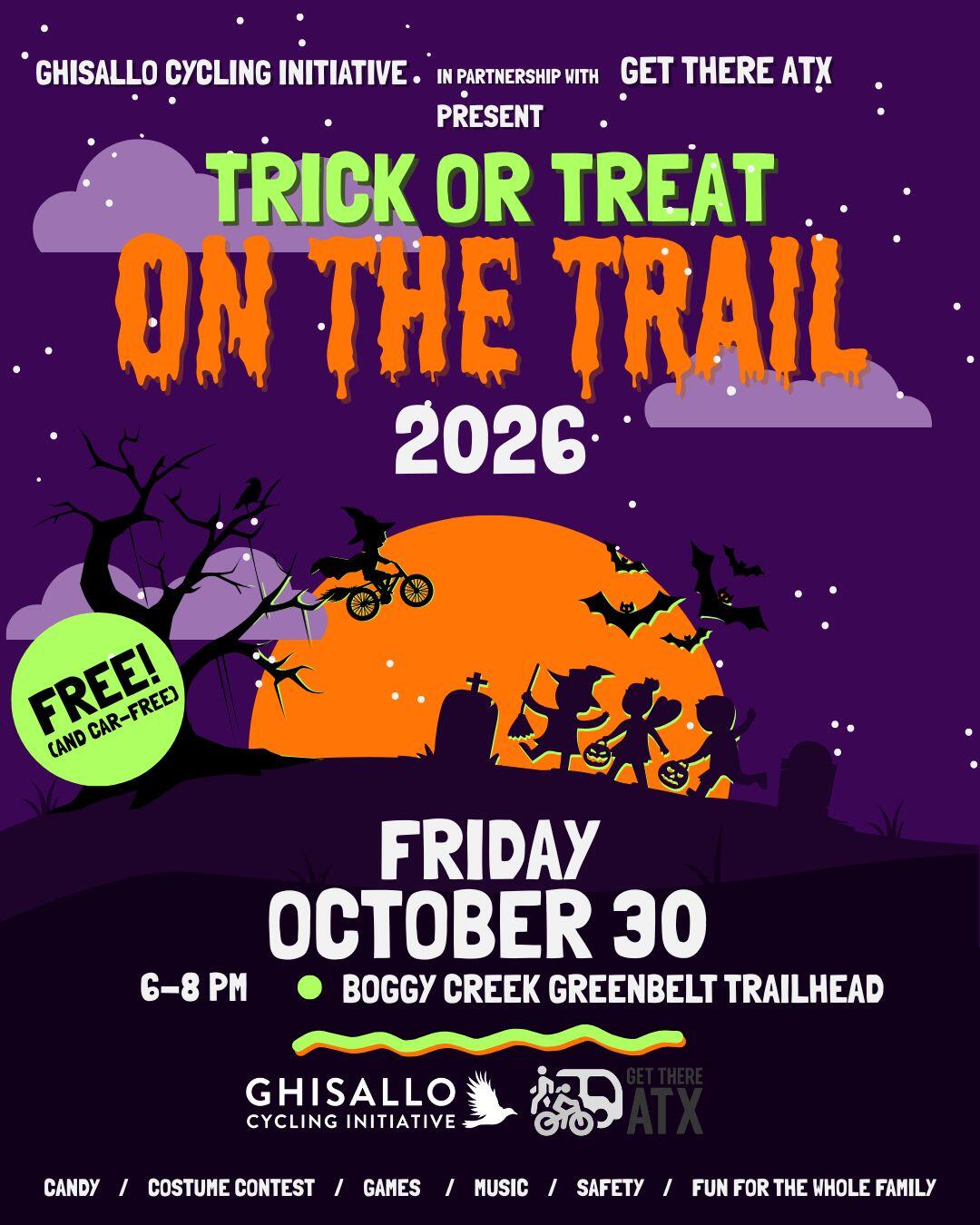 Campaign cover for Support Ghisallo Austin's Trick or Treat on the Trail