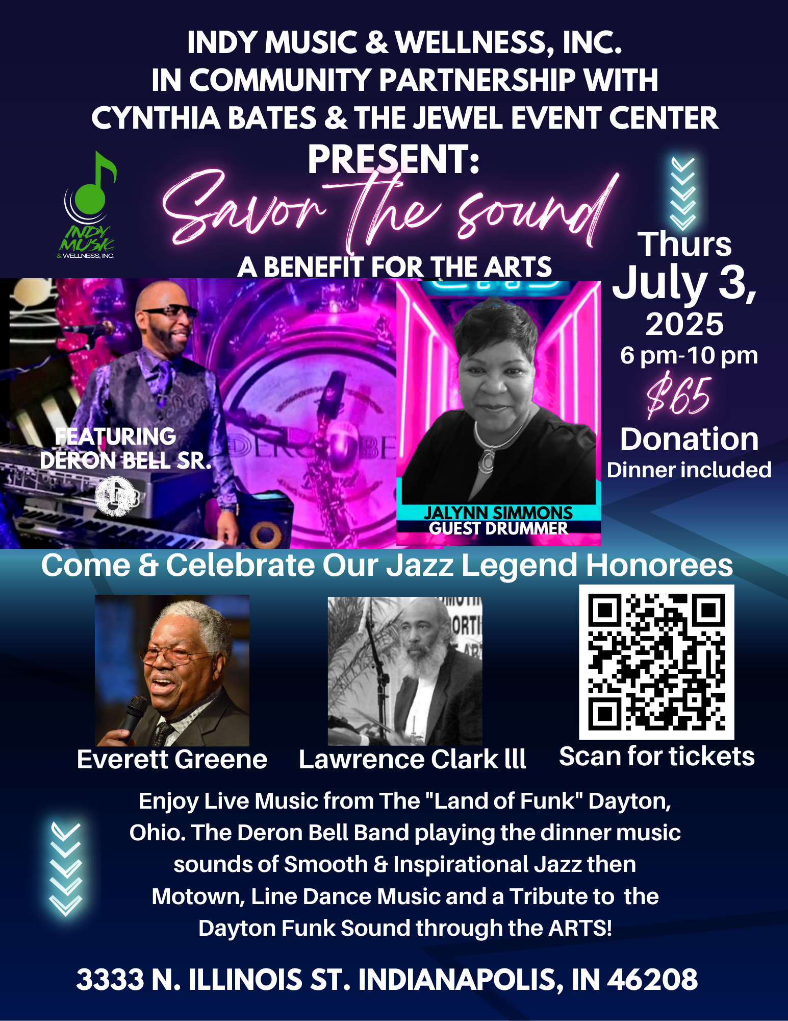 Campaign cover image for Savor The Sound: A Benefit For The Arts