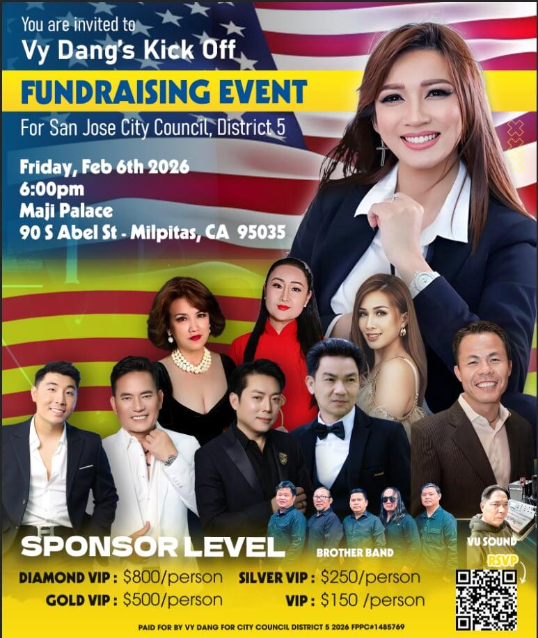 Campaign cover image for Vy Dang's Kickoff Fundraising Event – Join the Journey!