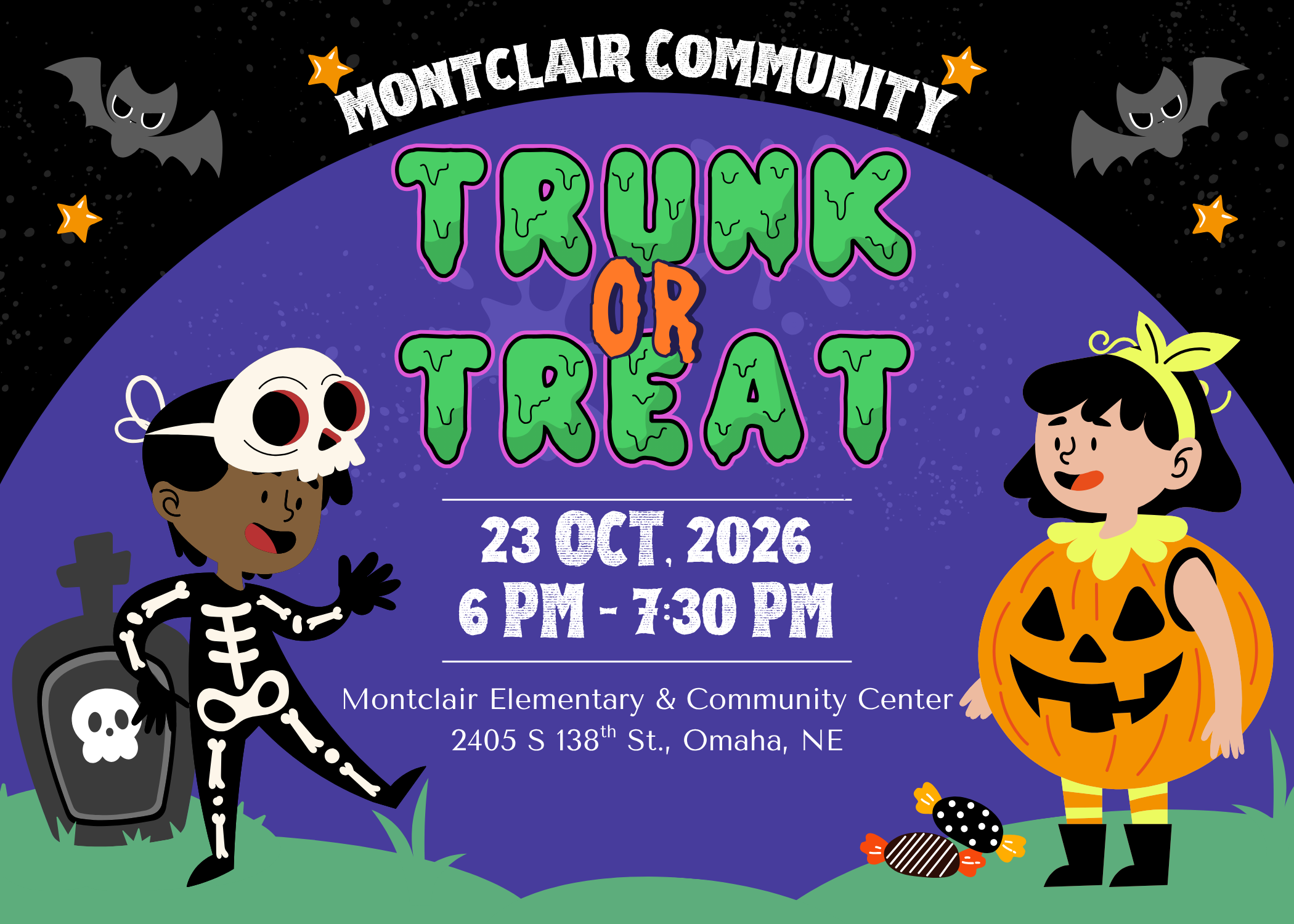 Campaign cover image for Montclair Trunk or Treat Registration 2026