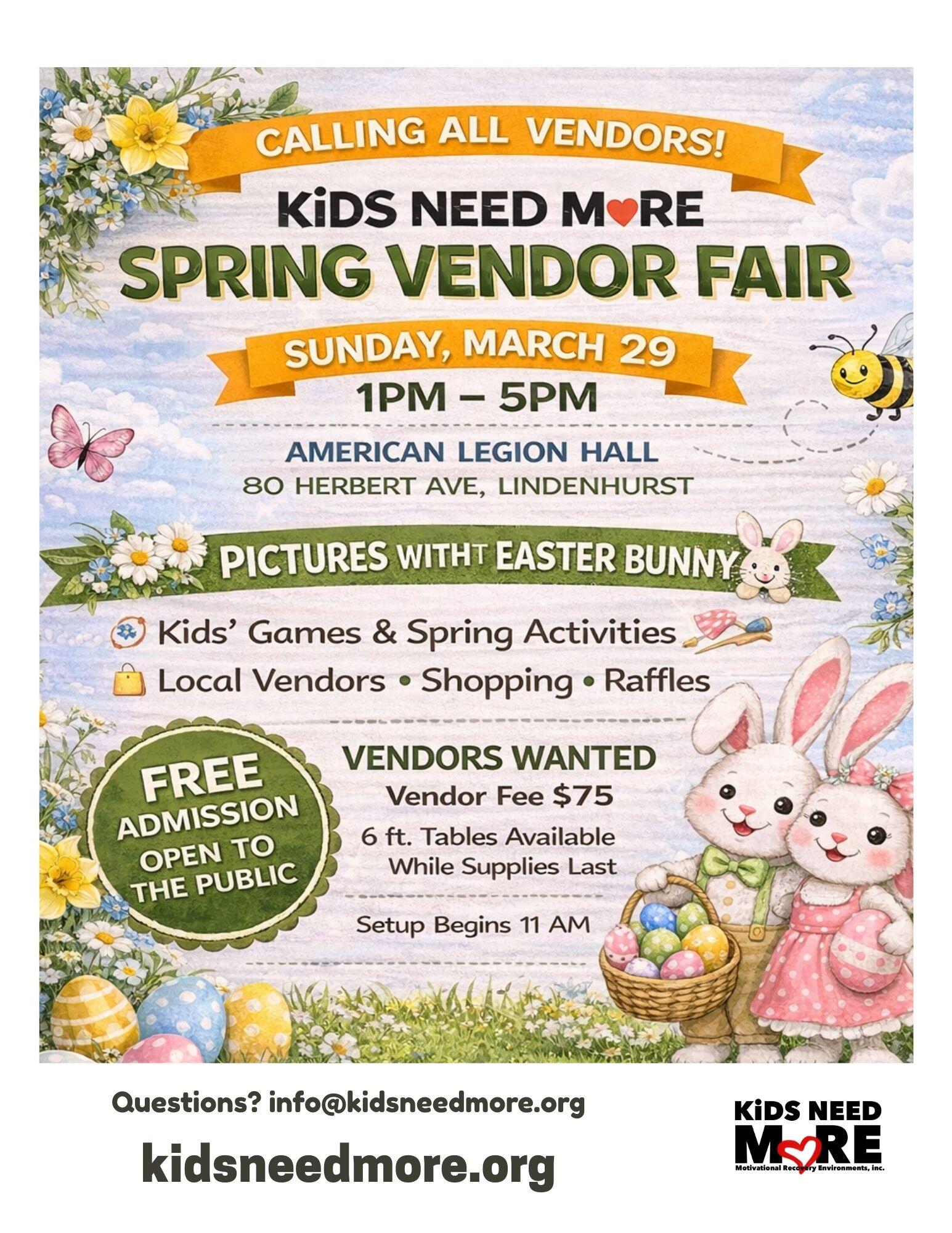 Campaign cover image for Spring Vendor Fair