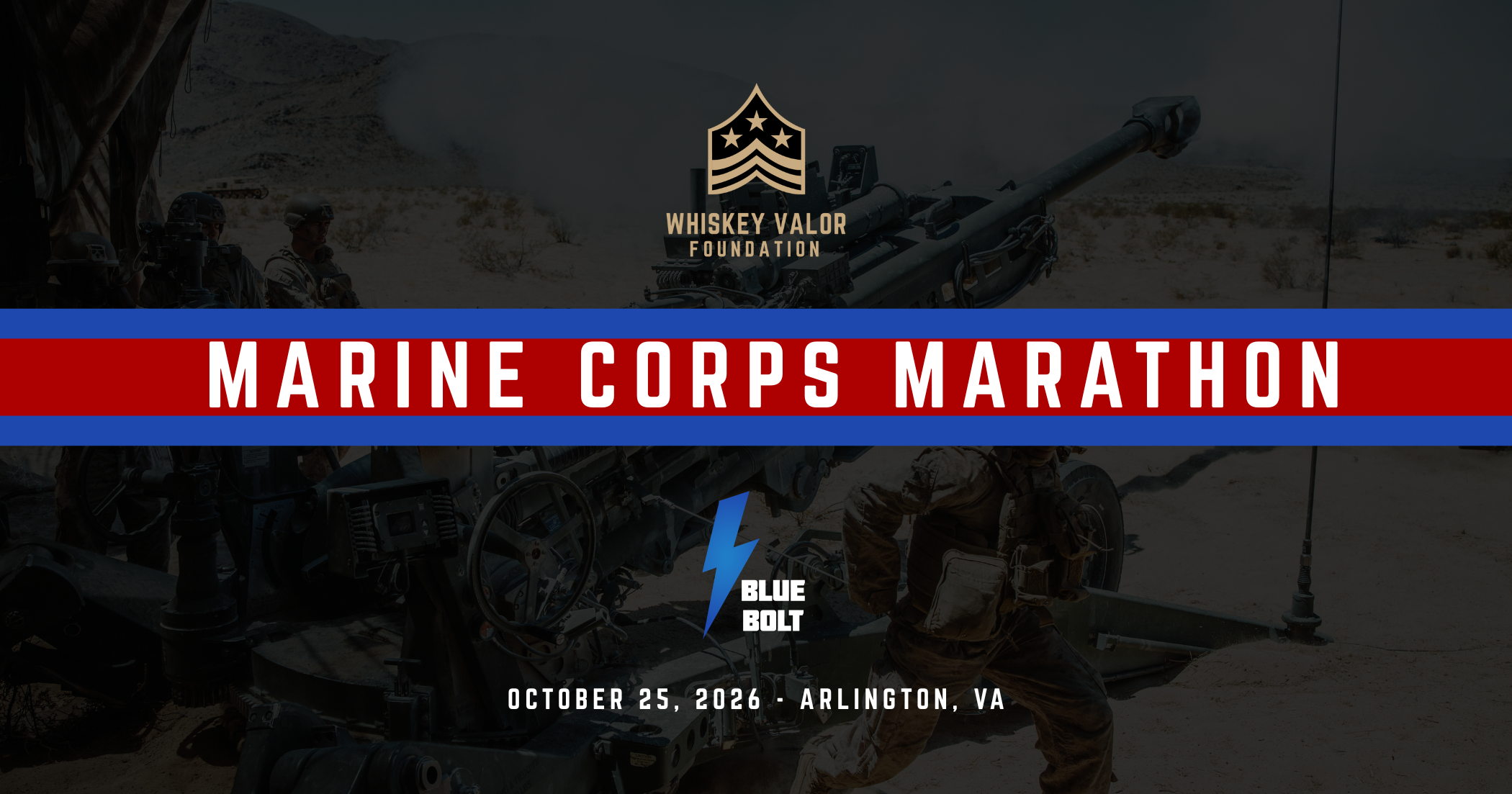 Campaign cover image for Team Whiskey Valor: Marine Corps Marathon