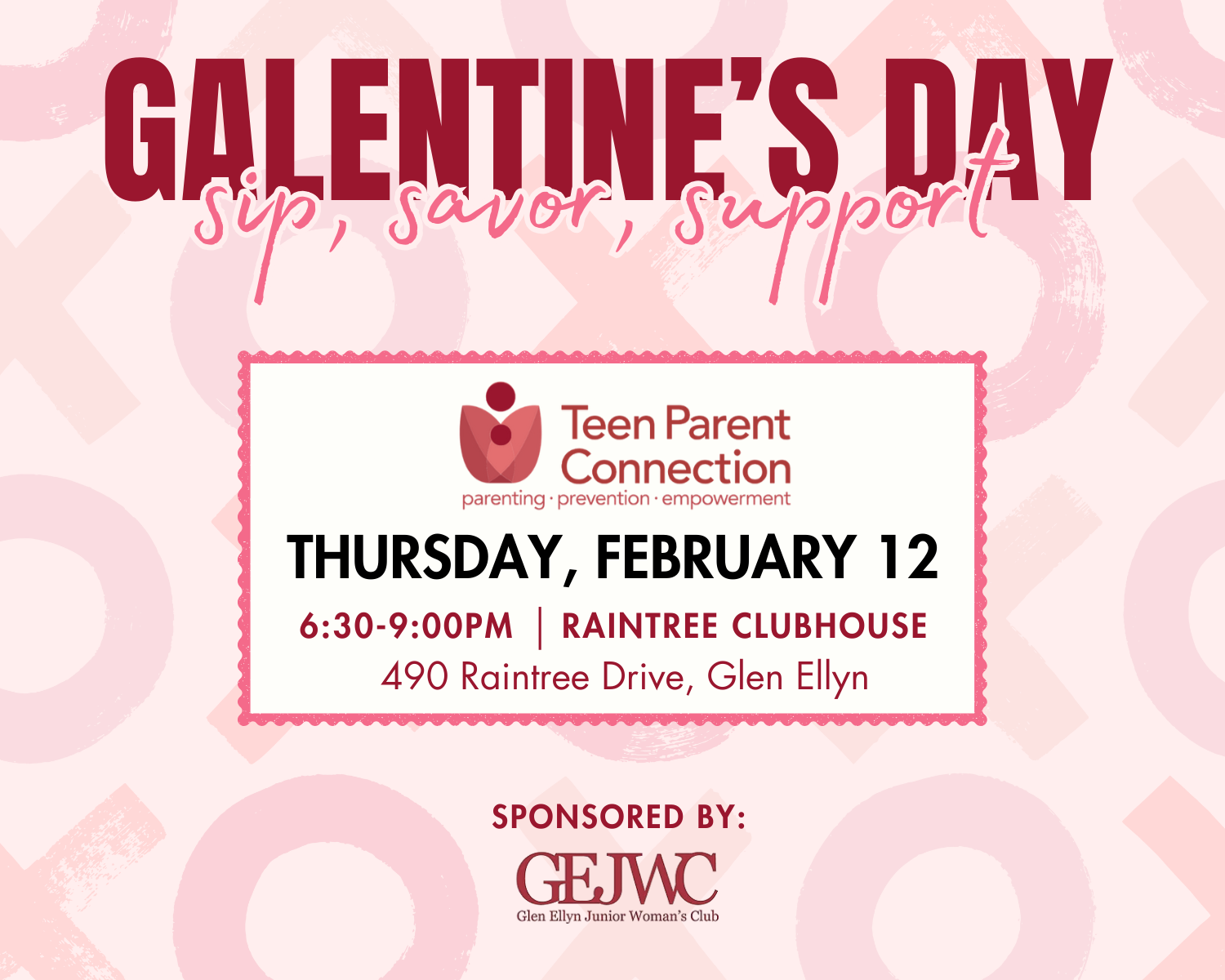 Campaign cover image for 2026 Galentine's Day with Teen Parent Connection