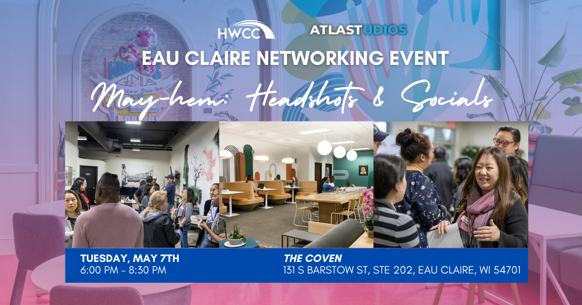 Campaign cover image for May-hem: Headshots & Socials (Eau Claire Networking Event)
