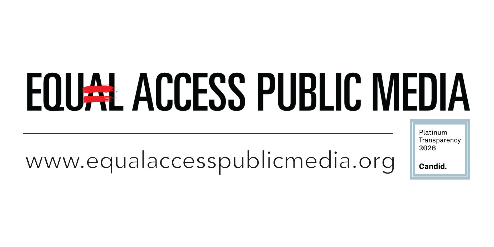Campaign cover for Equal Access Public Media builds better news!