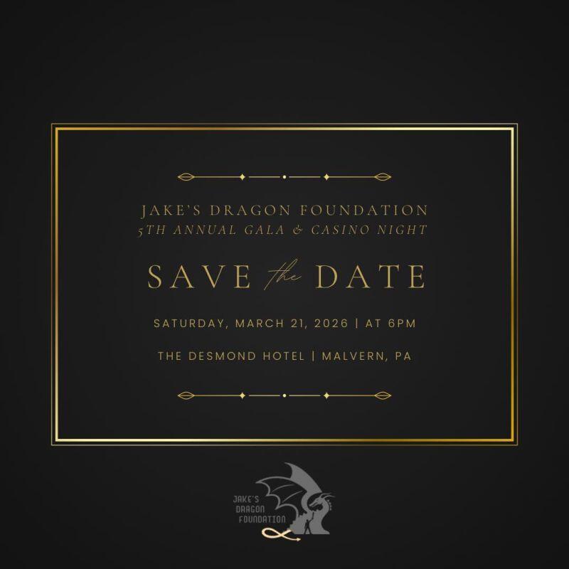 Campaign cover image for Jake's Dragon Foundation FIFTH Annual Dragon Gala