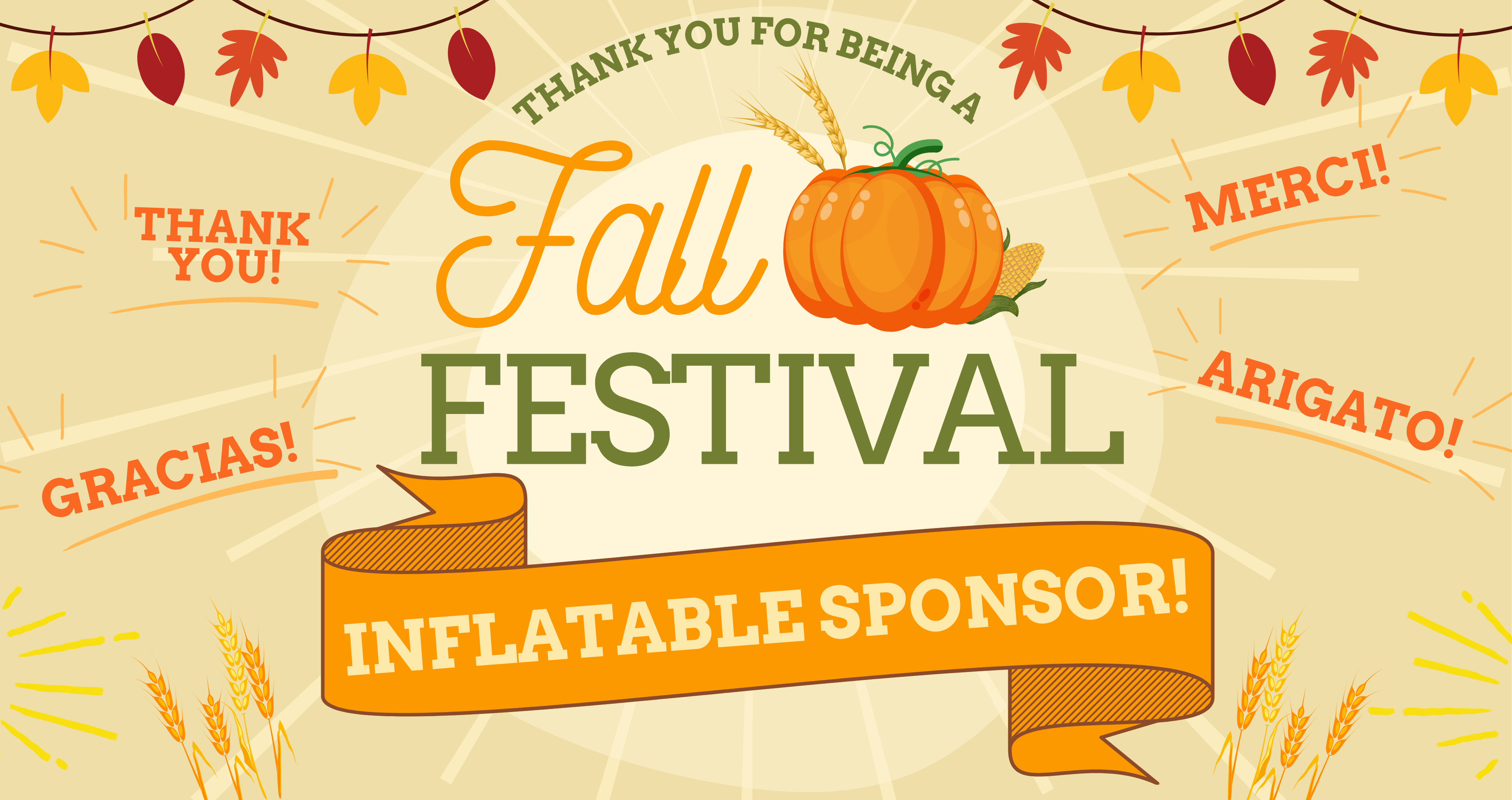 Campaign cover image for 2025 Fall Festival Inflatable Sponsorship!