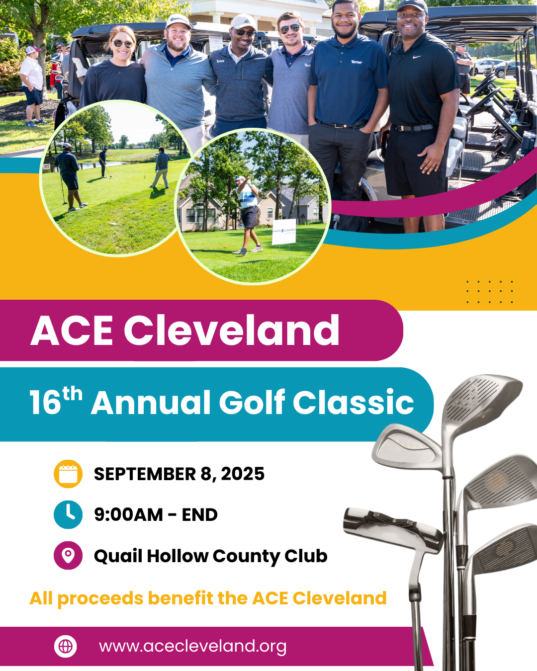 Campaign cover image for The 16th Annual ACE Cleveland Golf Classic