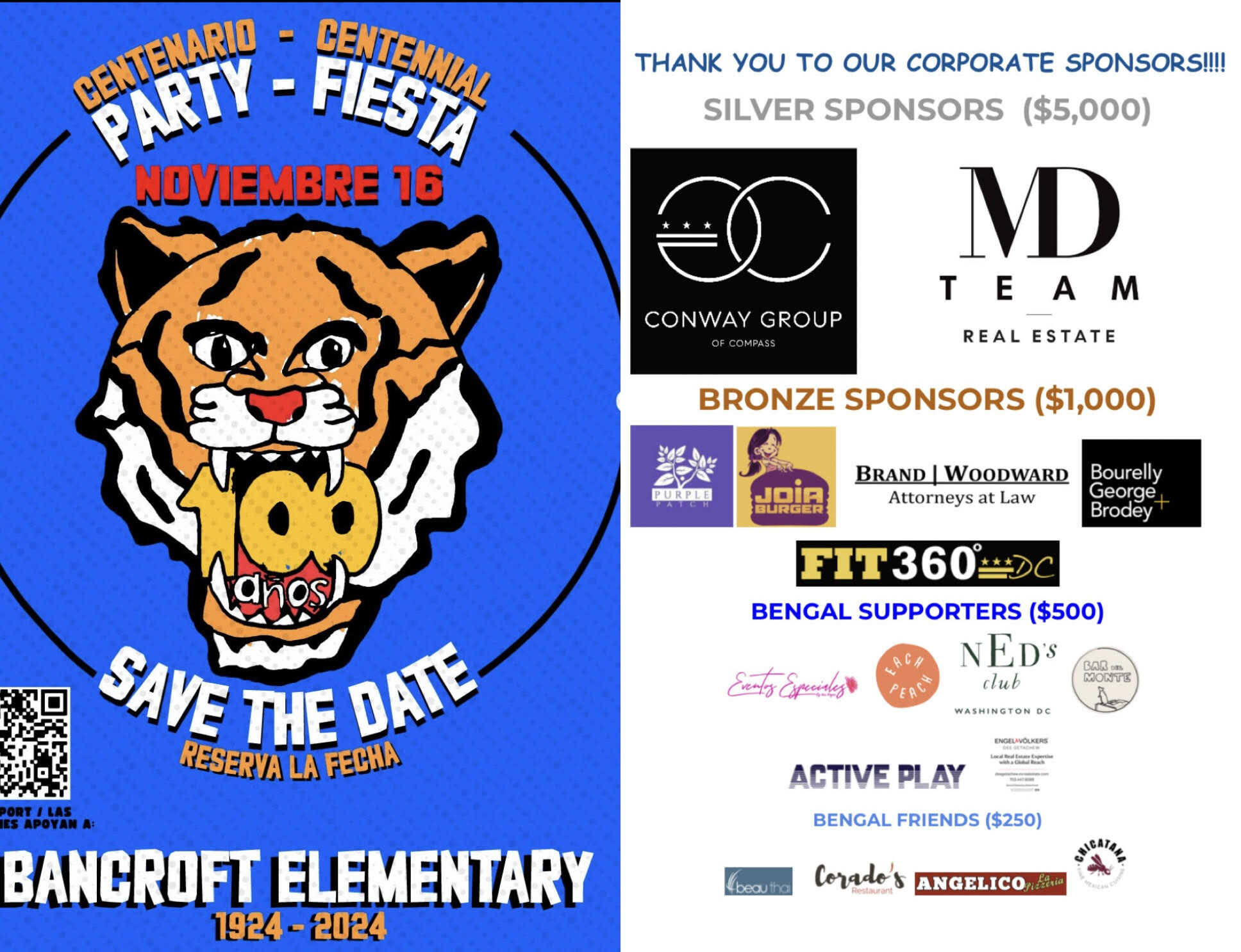 Campaign cover image for Bancroft 100 Años Fiesta and Auction