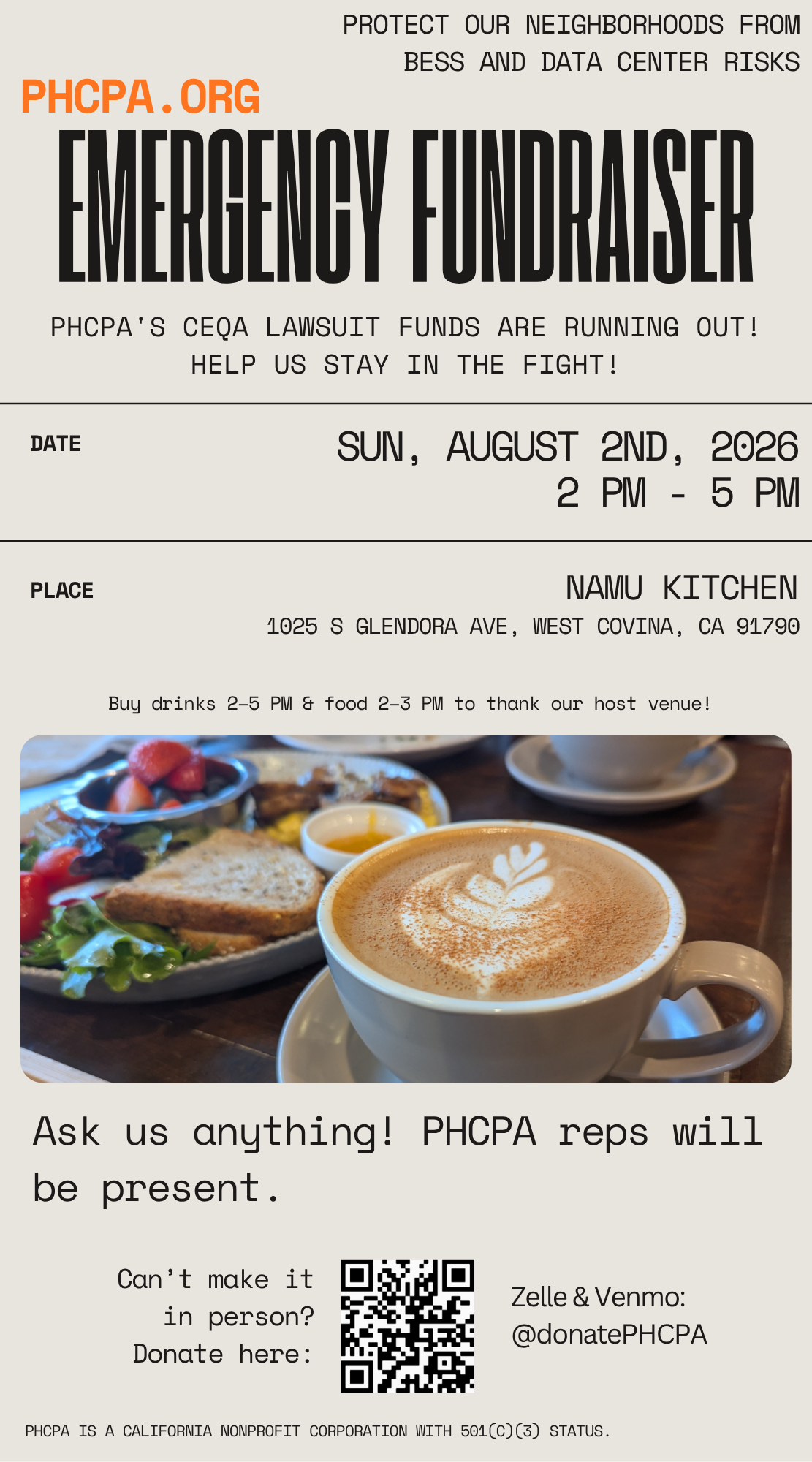 Campaign cover for PHCPA Emergency Fundraiser