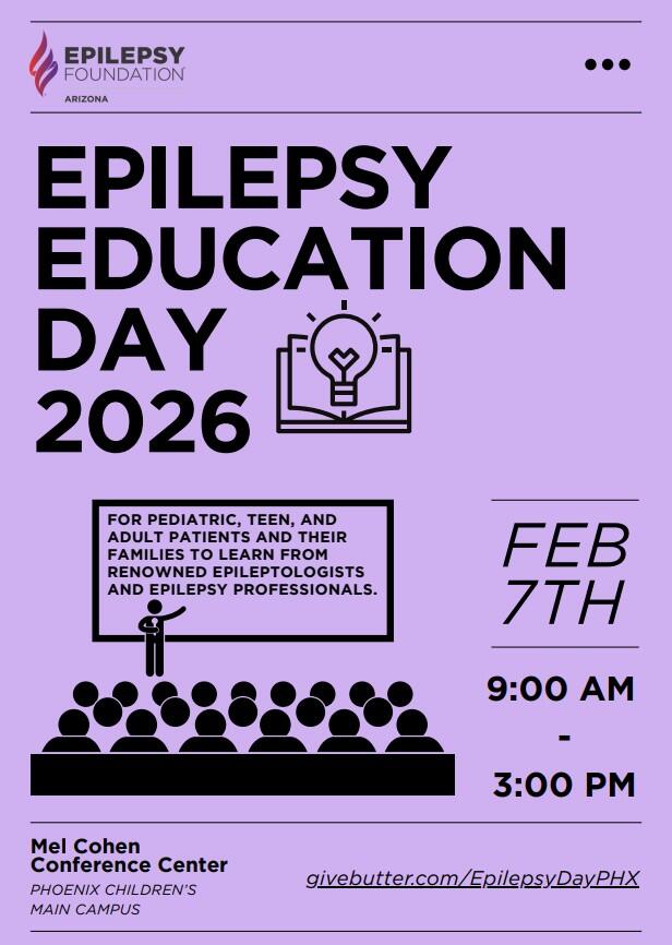 Campaign cover image for AZ Epilepsy Education Day Phoenix 2026