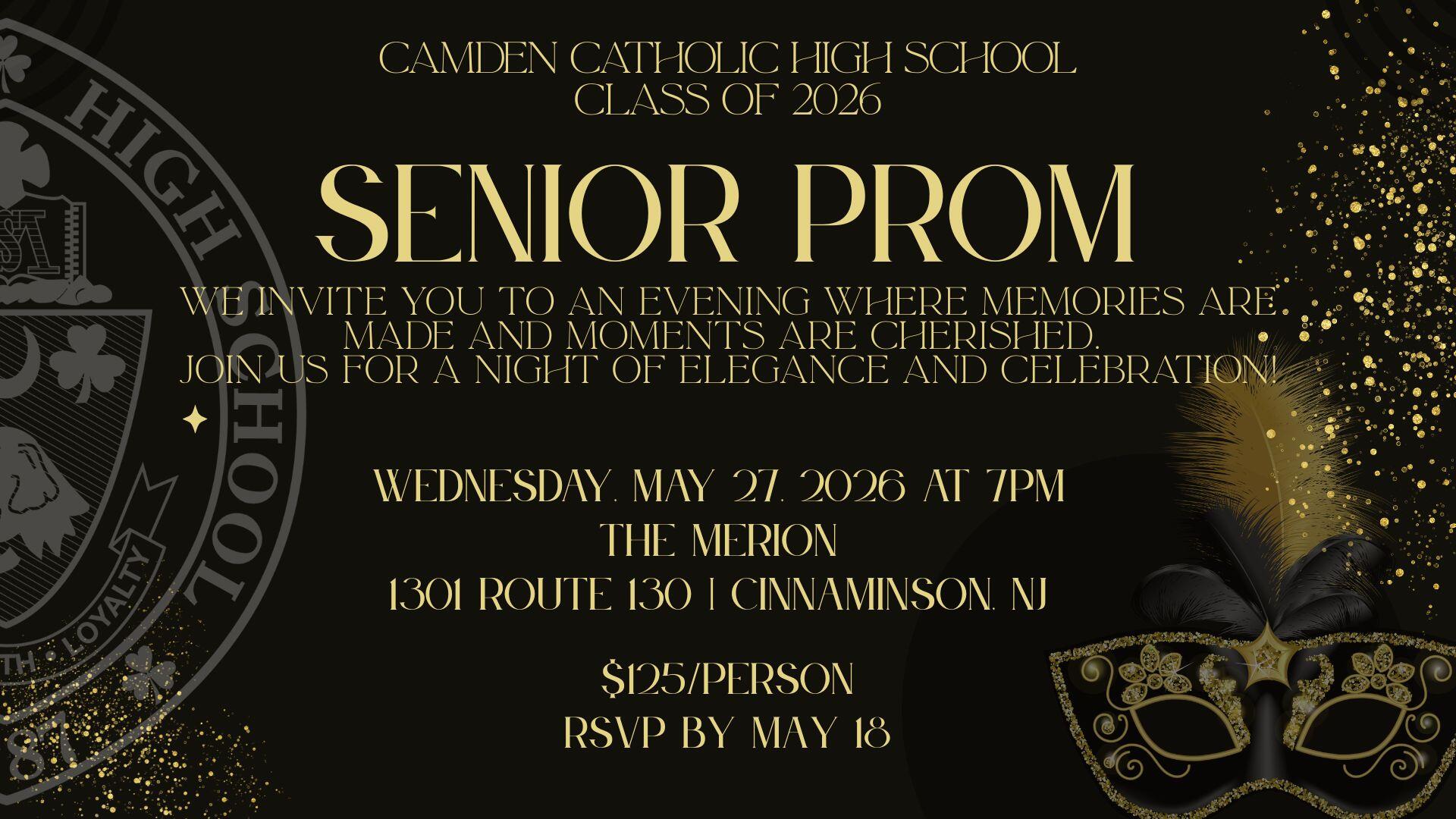 Campaign cover image for Class of 2026 Senior Prom