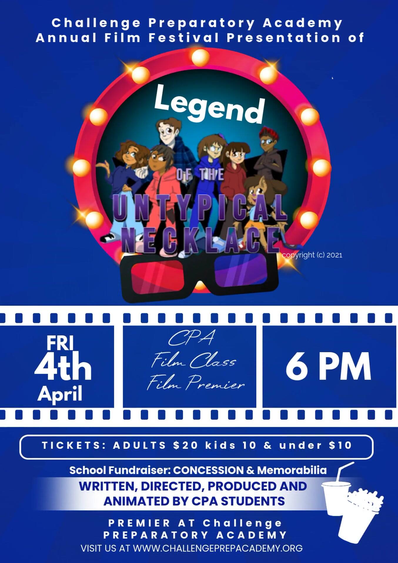 Campaign cover image for CPA Film Class Premier School Fundraiser