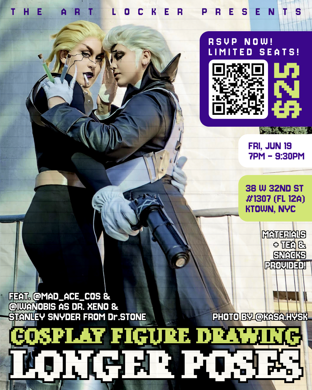 Campaign cover image for Cosplay Figure Drawing 6/19 Longer Poses