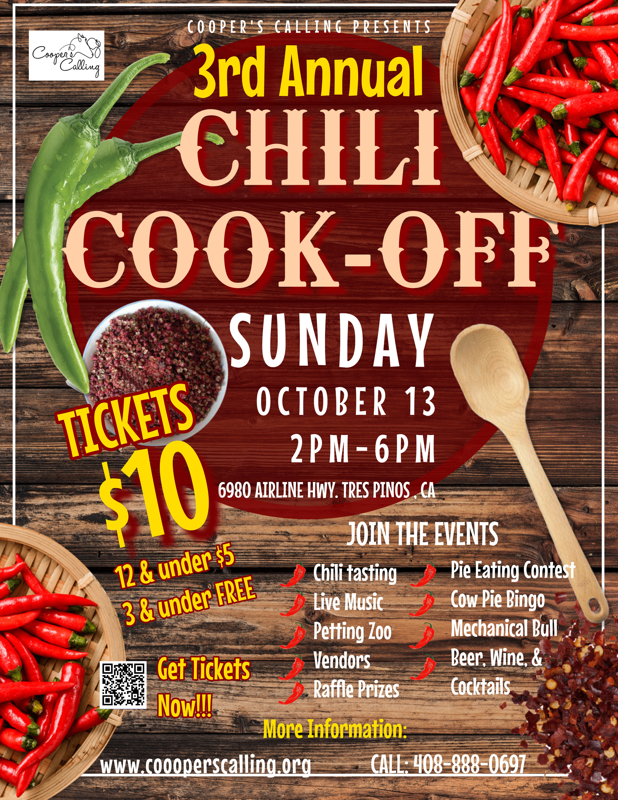 Campaign cover image for 3rd Annual Chili Cook Off