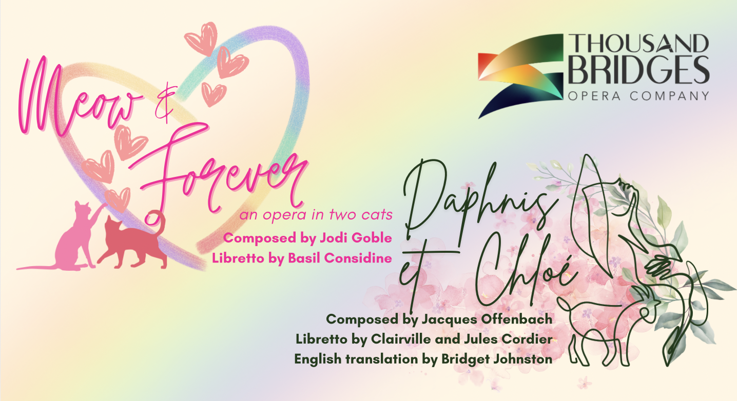 Campaign cover image for Pride Month Double-Bill: Meow and Forever, Daphnis et Chloé | Sunday, June 8, 2025