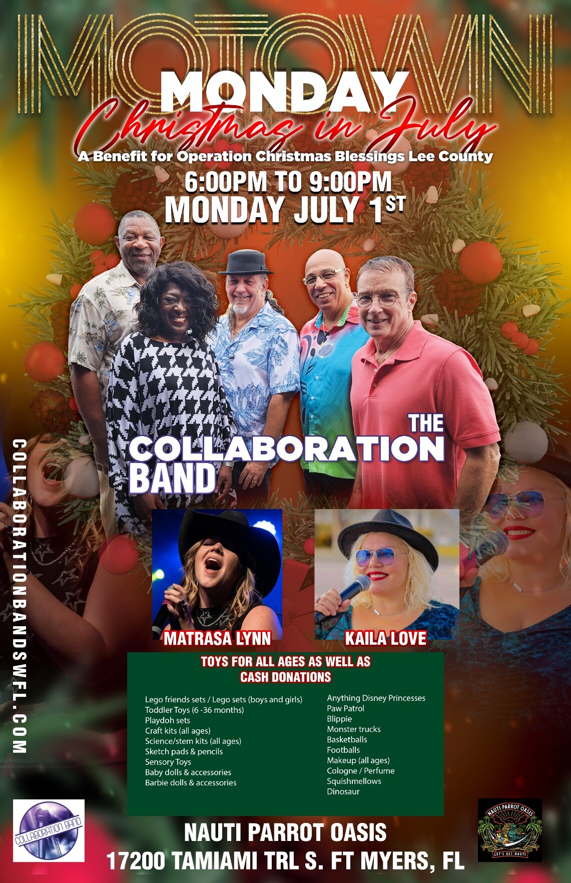 4th Annual Christmas In July Fundraiser To Benefit Operation Christmas 4th-annual-christmas-in-july-fundraiser-to-benefit-operation-christmas