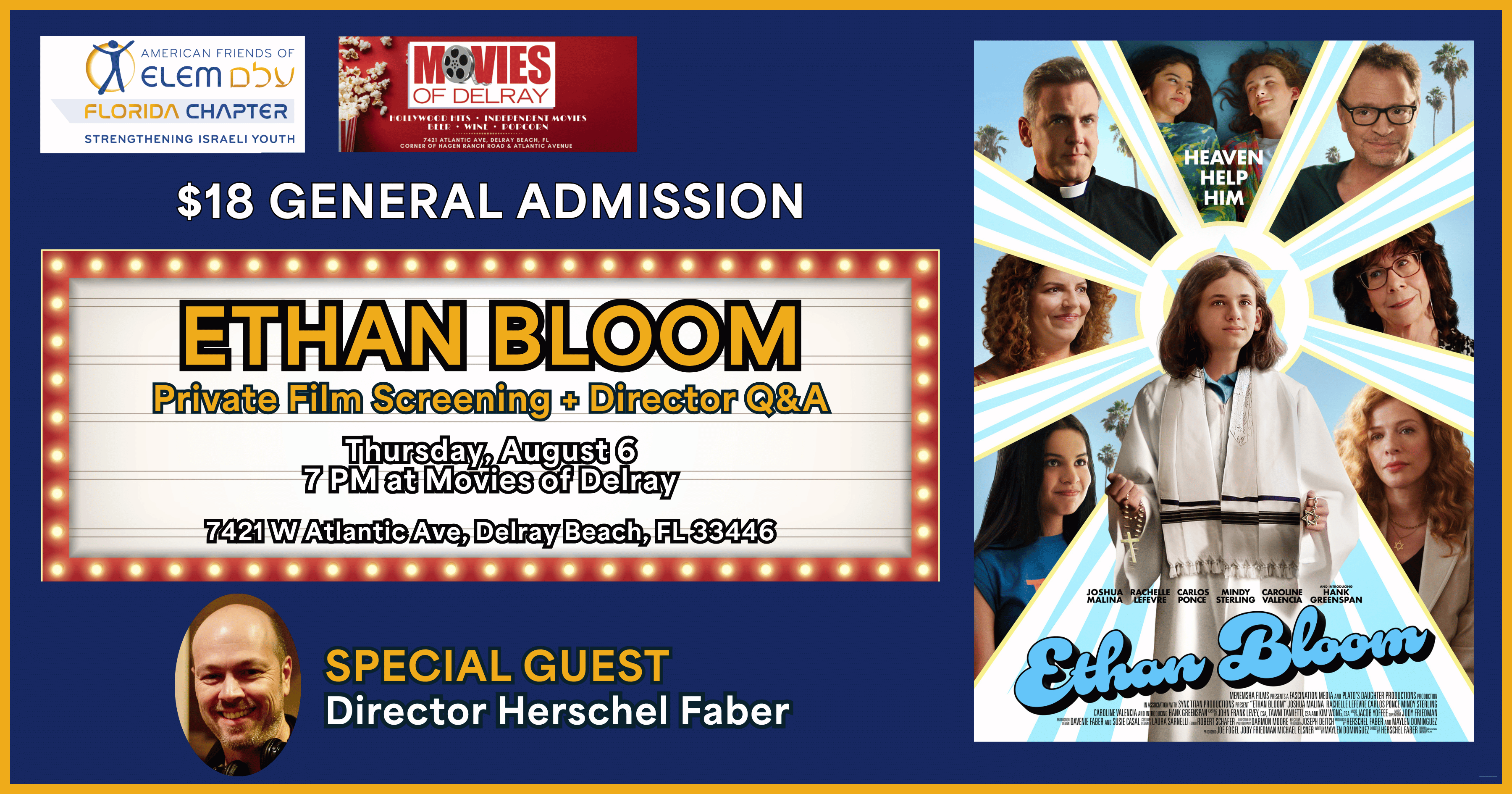 Campaign cover image for ETHAN BLOOM - Private Film Screening + Director Q&A