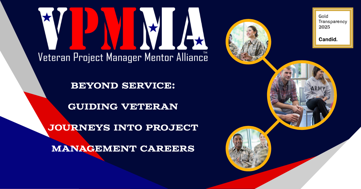 Campaign cover image for Beyond Service: Guiding Veteran Journeys into Project Management Careers